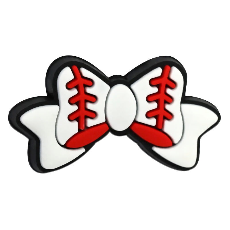 Wholesale   Random 100pcs/pack  Ball Series PVC Soft Rubber Student High-Value Beads Accessories